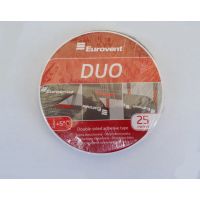 Двостороння стрічка Eurovent DUO (20мм × 25м)