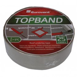 Лента для склеювання мембран Eurovent Top Band (50мм × 25м)